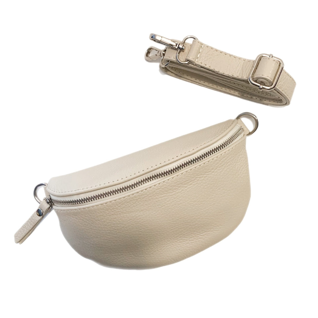Bauchtasche aus Leder