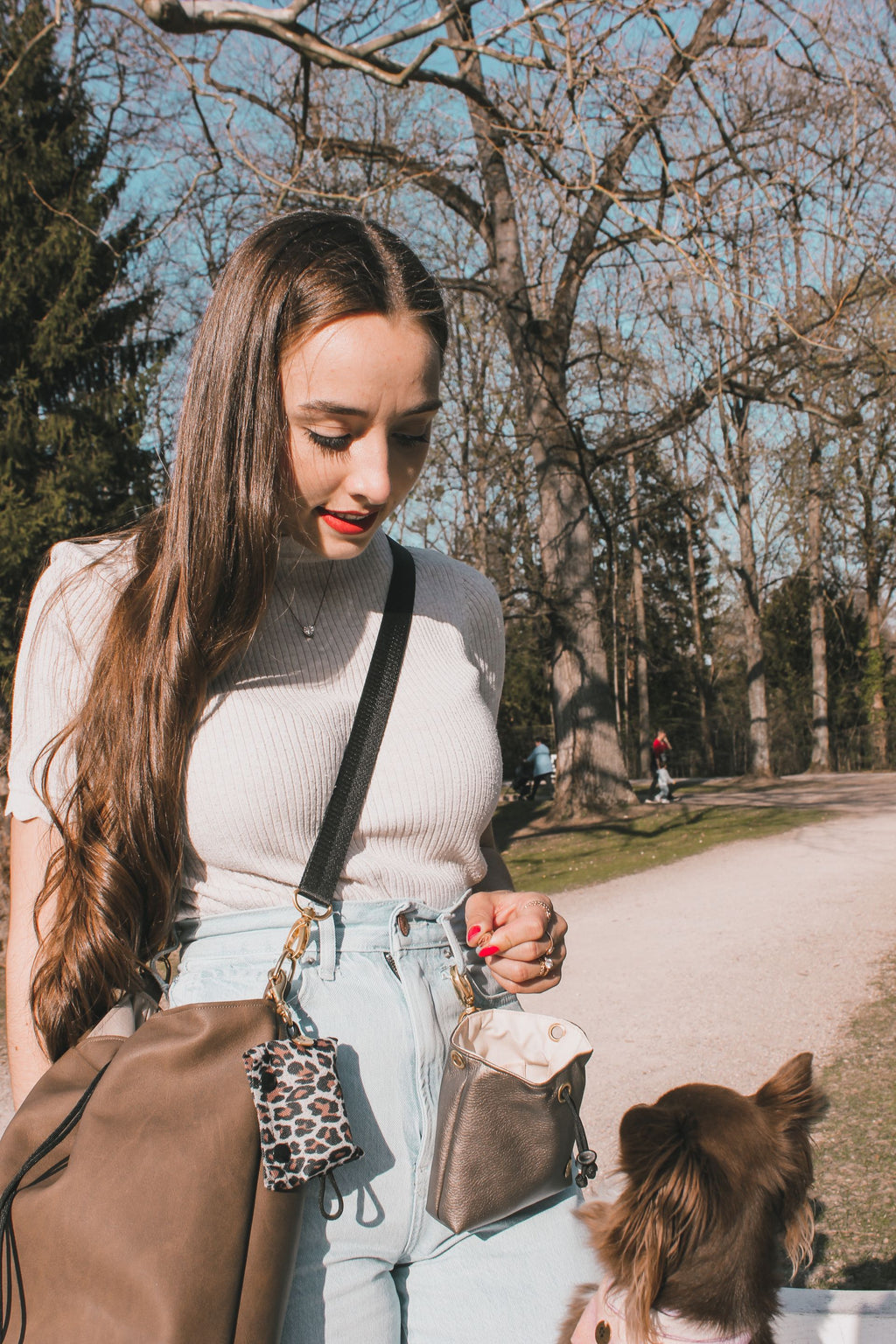 Gassi Handtasche – Kunstleder
