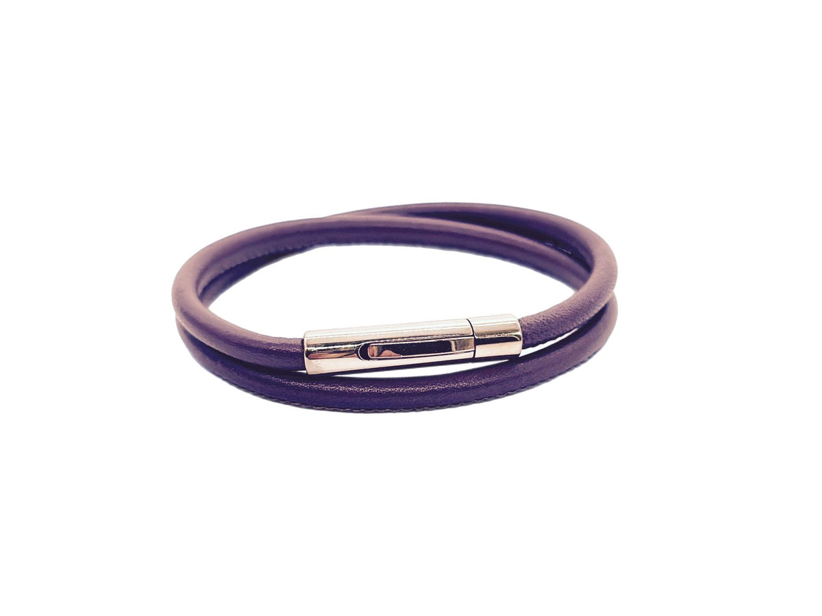 Wickelarmband Nappaleder
