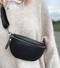 Bauchtasche aus Leder