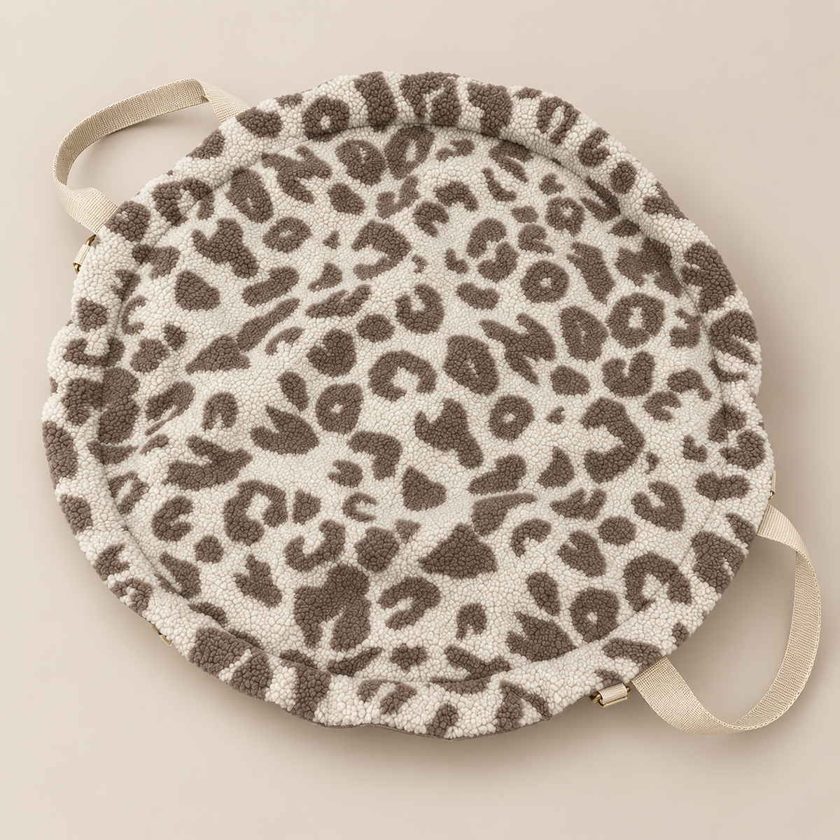 Deckentasche „Leo Elegance“ – Limited Edition – M, ca. 75cm Liegefläche, Silber